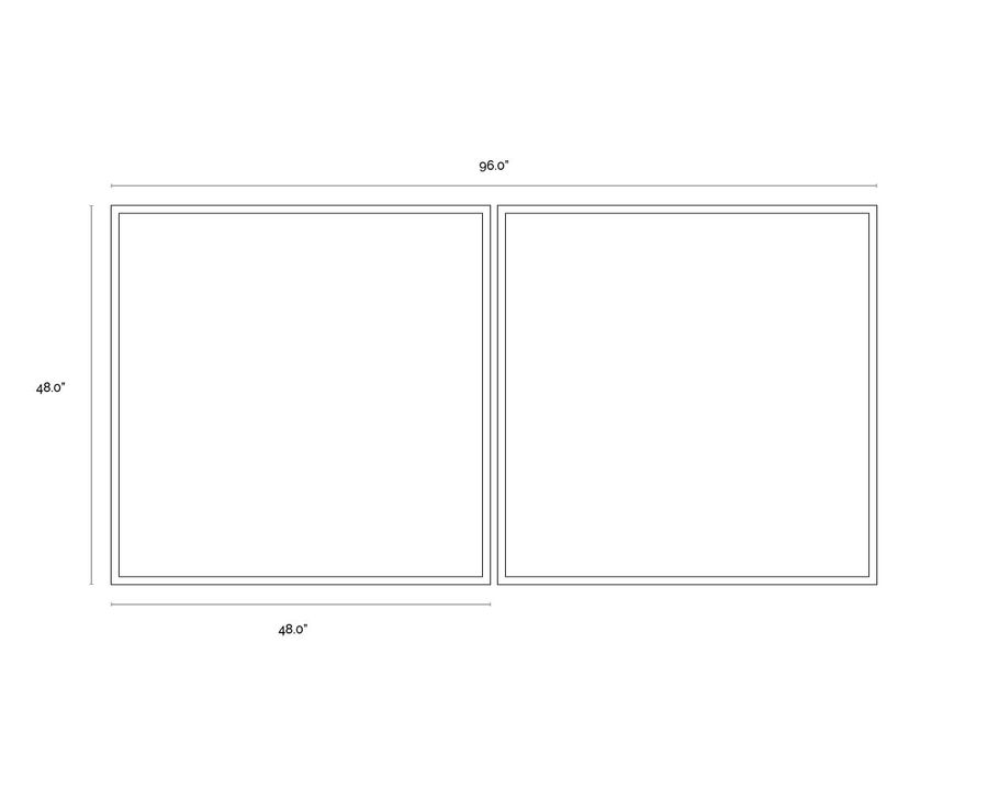 Pick Up Sticks (Set of 2) - 48"X48"