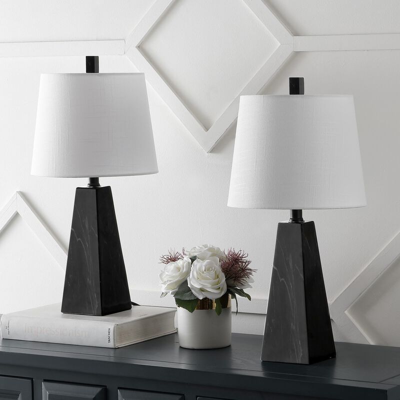 Owen Contemporary Resin LED Table Lamp