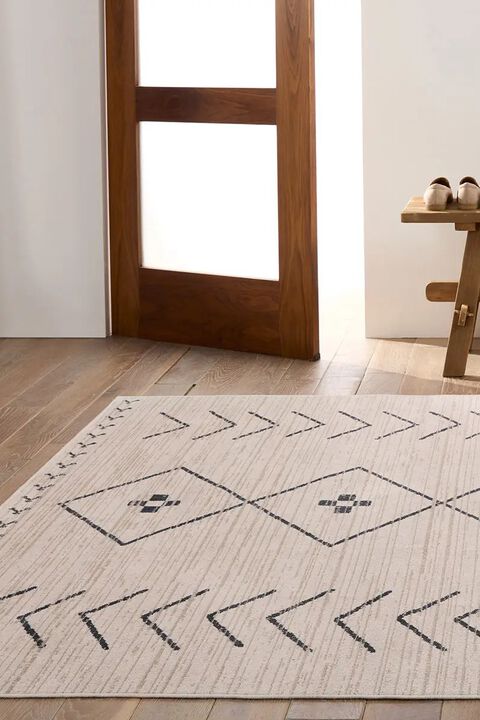 Nadine Taos Silver Mink 9' x 12' Rug by Label J x Jaipur Living