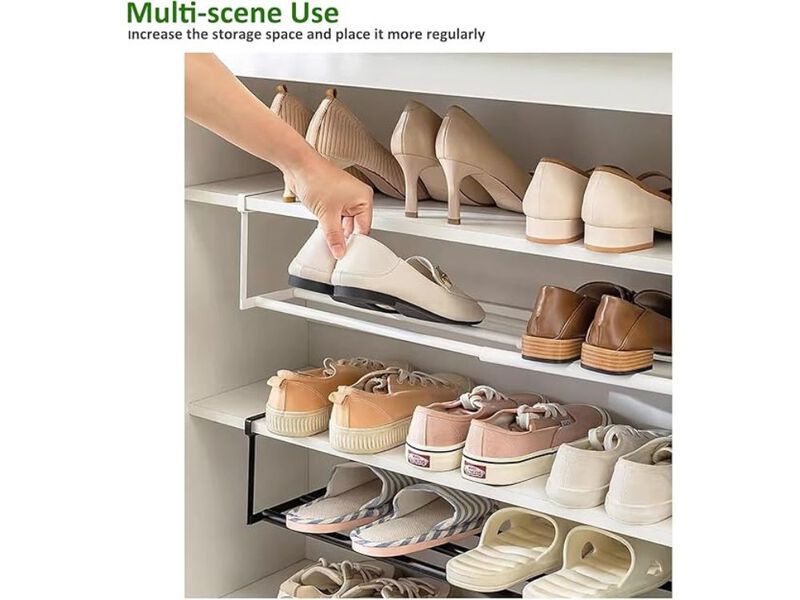 Shoe Storage Cabinet Adjustable Shelves Anis Keaar 1 Piece image number 1