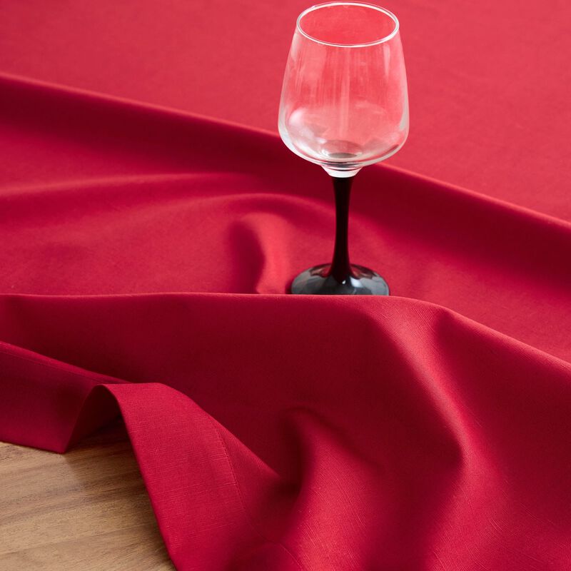 Cotton Linen Tablecloth - Dru - Cotton Linen Plain image number 4