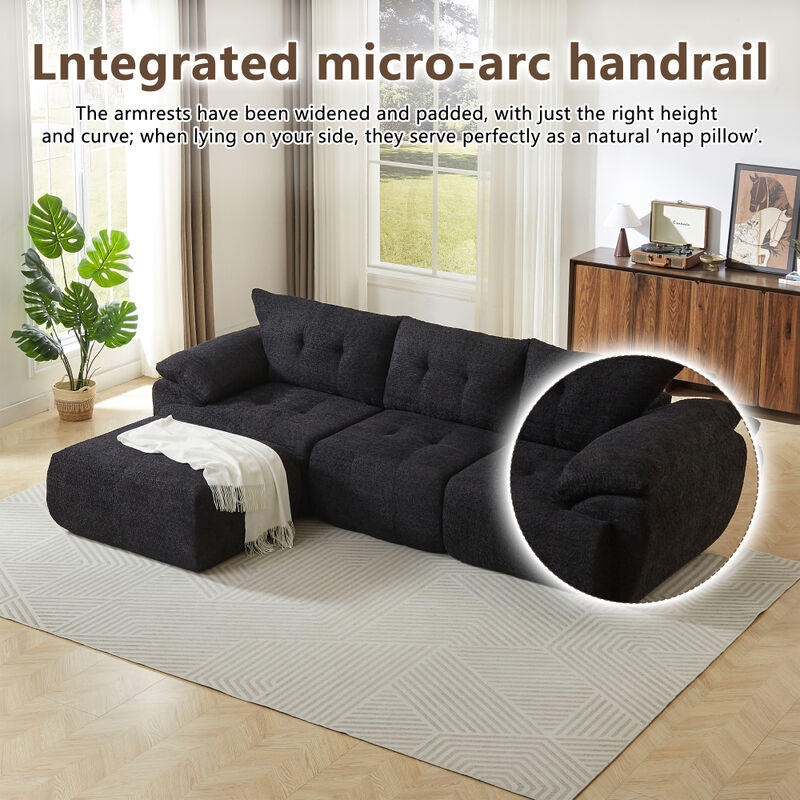 Papkog Chenille Modular Sectional Sofa image number 5