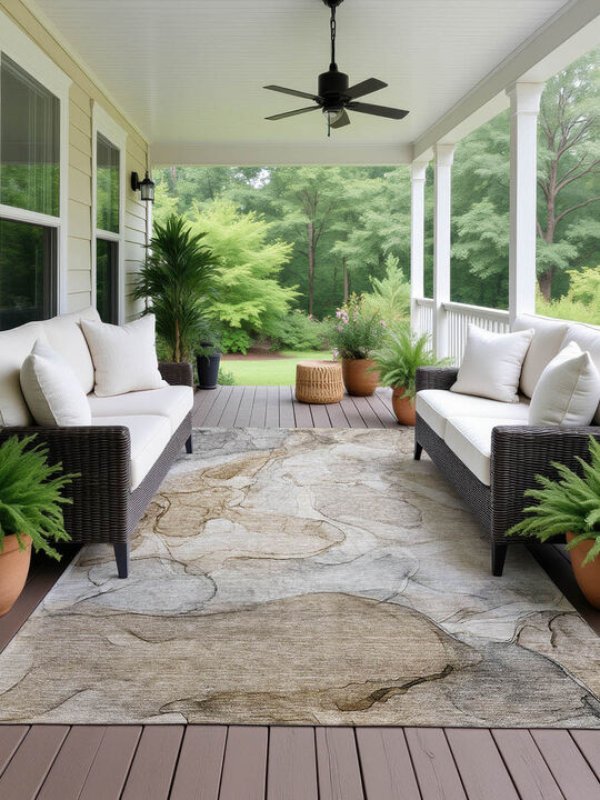 Odyssey OY8 Brown 8' x 10' Rug