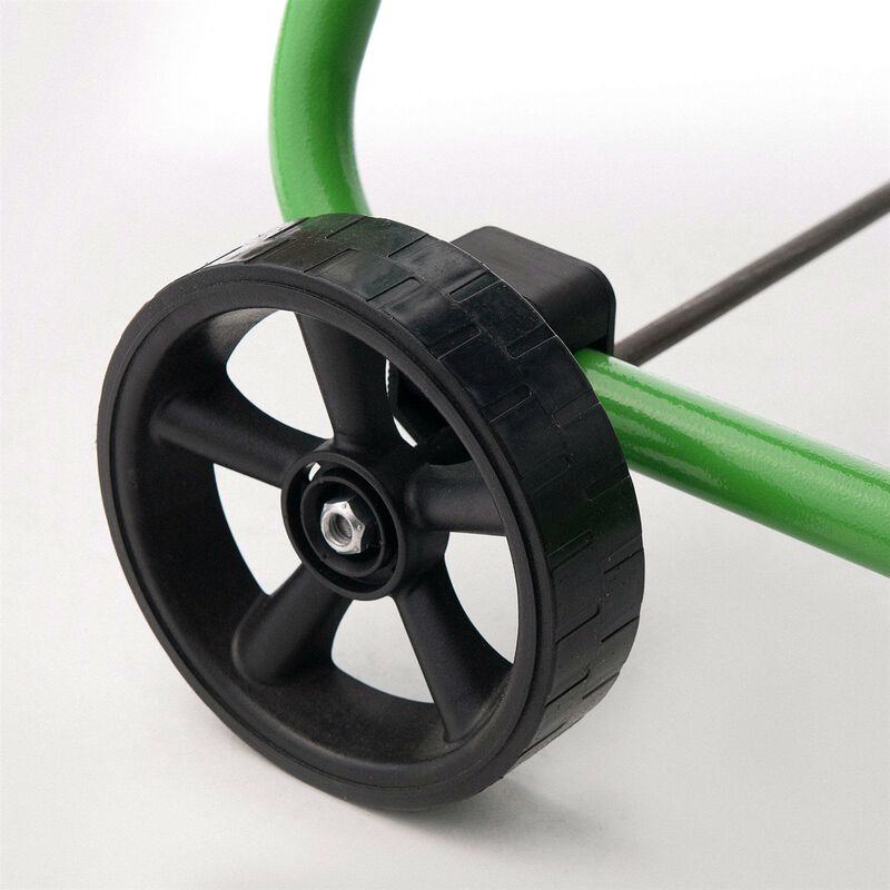 Durable 5-Cubic Compost Bin &ndash; Tumbling Rotating Composter with Sturdy Metal Frame