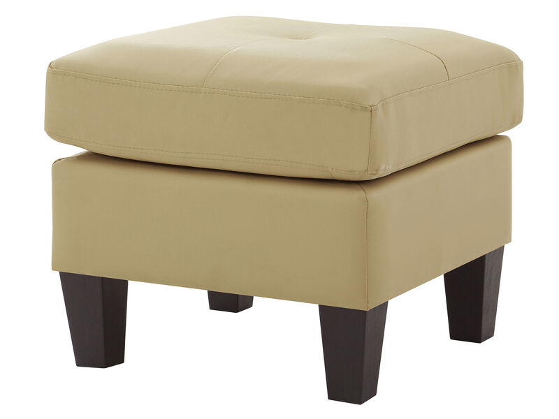 Newbury Faux Leather Upholstered Ottoman image number 0