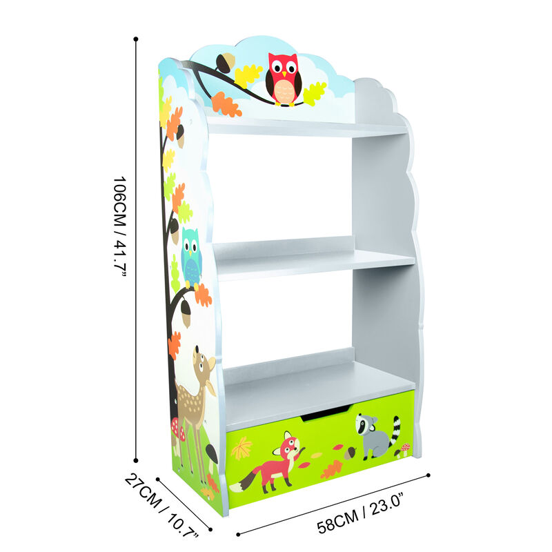 Enchanted Woodland Bookshelf, Multi image number 4