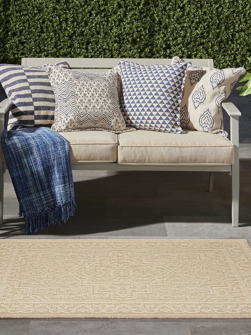 Tulum TLM05 Cream 4' x 6' Rug