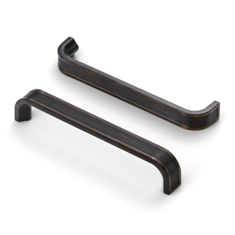 Hestia Hardware 10 Pack 5 Inch New Ribbed Arch Bar Pulls image number 0
