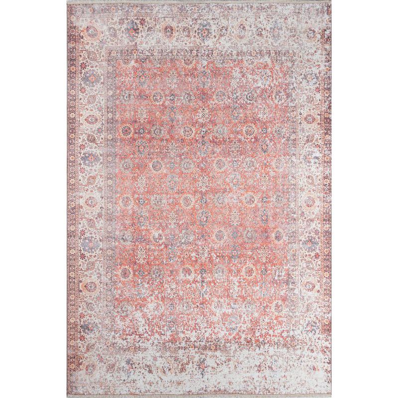 Momeni Traditional Rectangle Area Rug, Red, 9'6 X 12'6