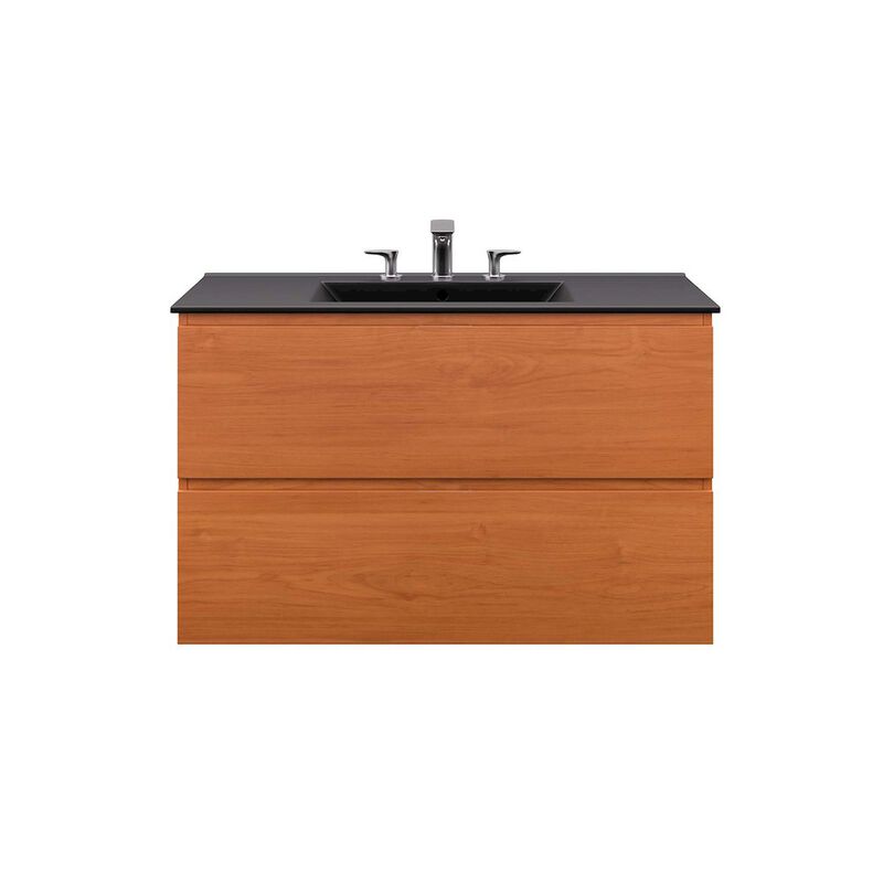 Scenic 36" Wall-Mount Bathroom Vanity image number 3
