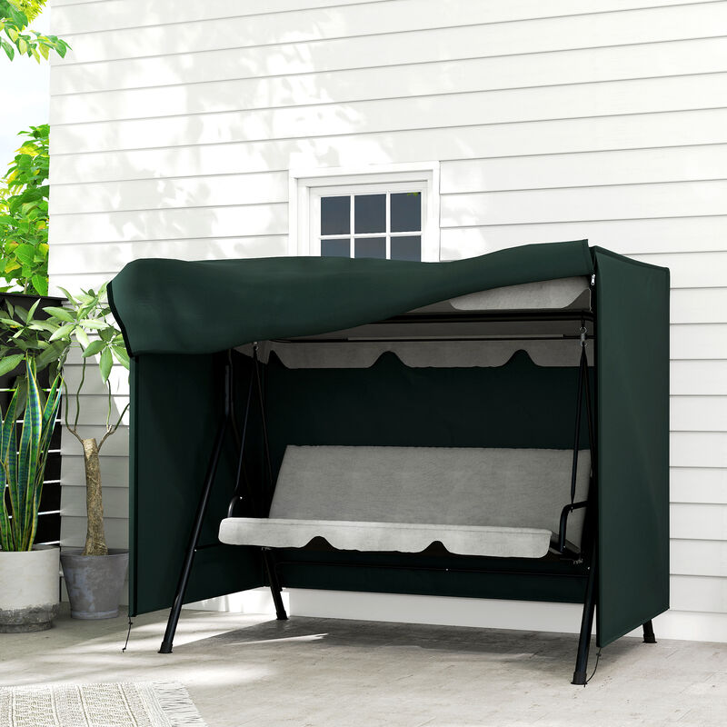 Hivvago UV, Water, and Dust-Resistant Patio Swing Cover image number 1