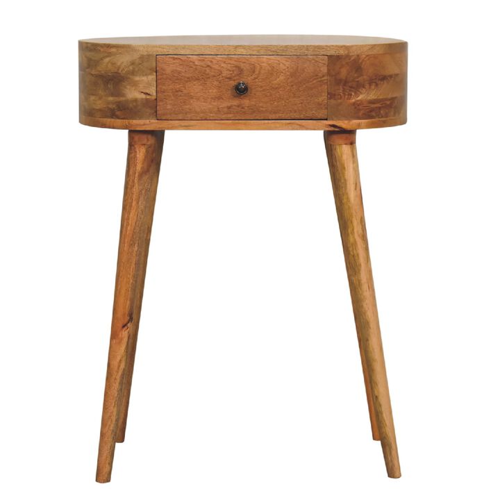 Artisan Furniture Solid Wood Mini Albion Oak-ish Console