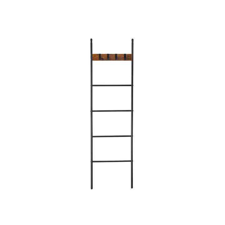 Hivvago 5-Tier Blanket Ladder Shelf