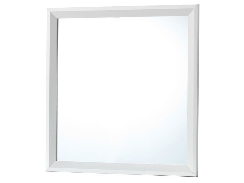 36 in. x 36 in. Classic Square Framed Dresser Mirror.