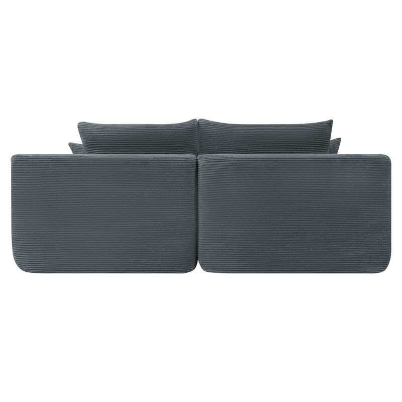 Mesug 69" Cloud Sectional Couch image number 4