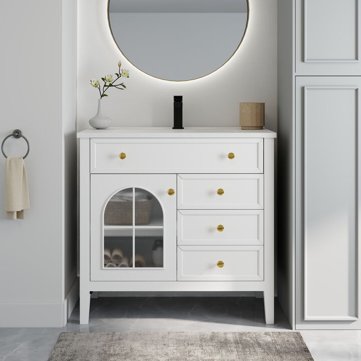 Bexzib Bathroom Vanity Sink