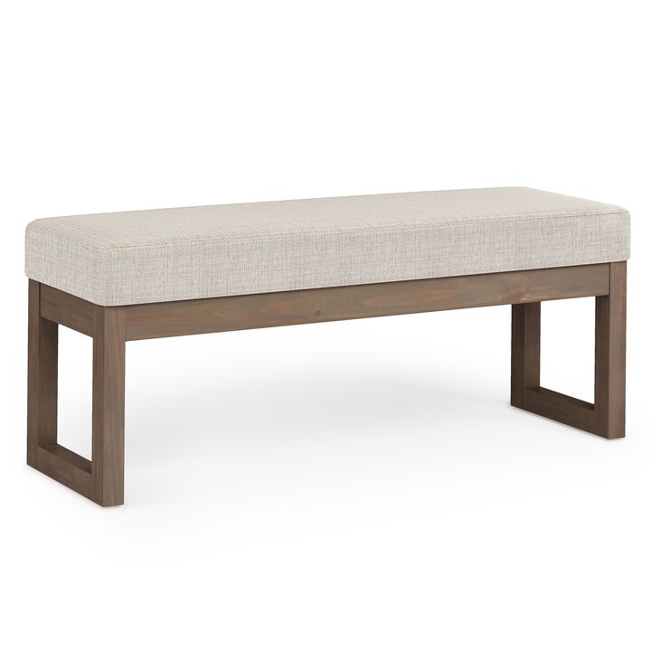 Milltown 44 in Wide Rectangle Large Ottoman Bench