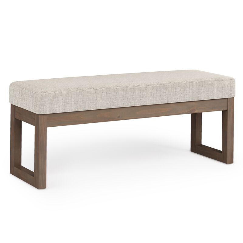 Milltown 44 in Wide Rectangle Large Ottoman Bench