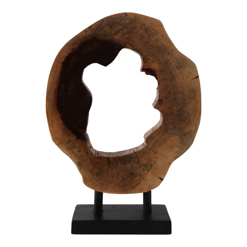 19x14" Open Wood Disc On Stand image number 3