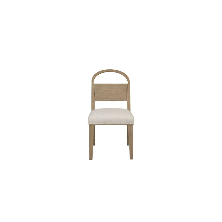 I Home Furnishings Elements Wood Arch Back Chair - In Toffee Finish