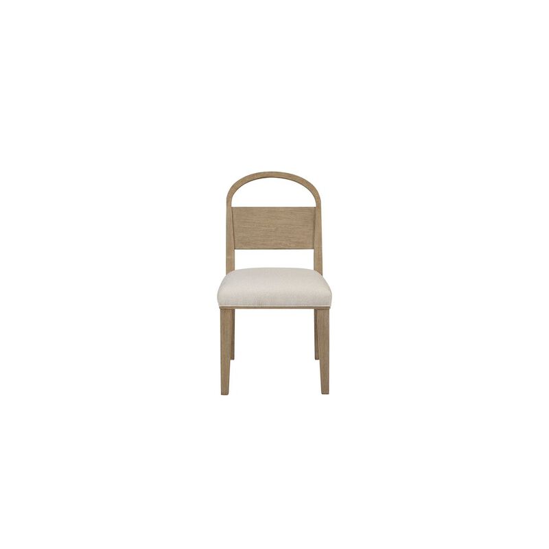 I Home Furnishings Elements Wood Arch Back Chair - In Toffee Finish