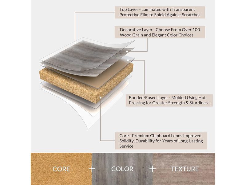 BELLEZE Modern Wood Coffee Table with Storage Shelf Two Tier