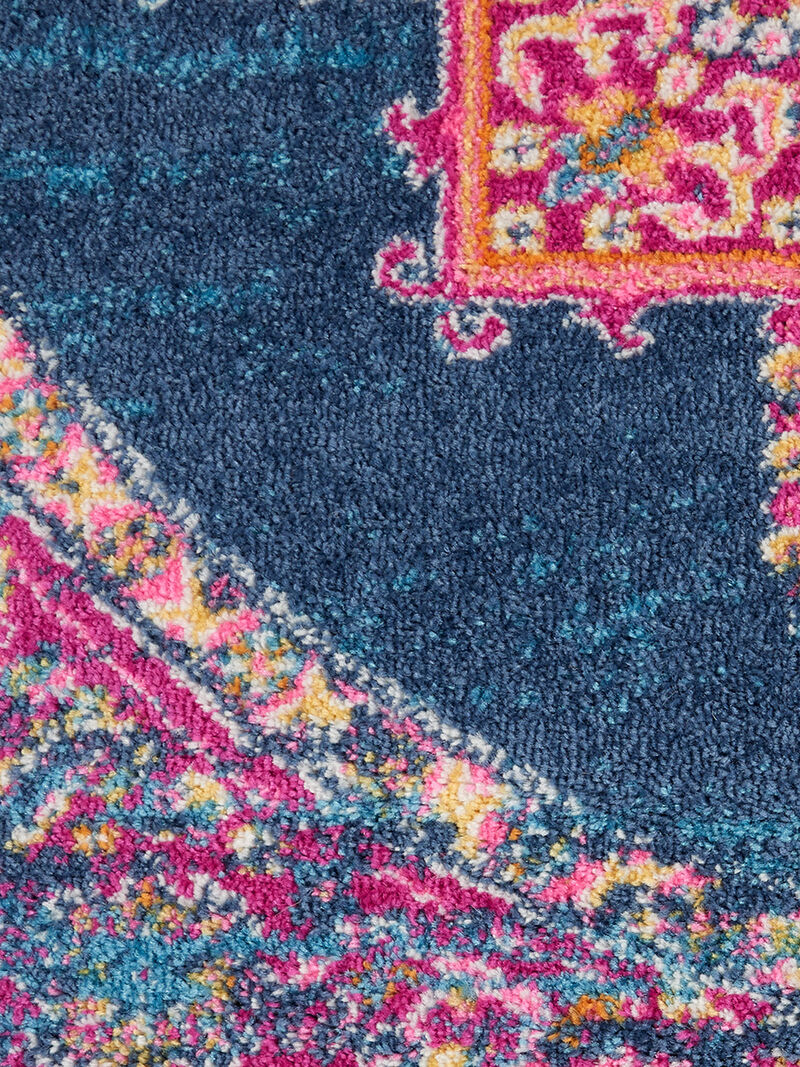 Passion PSN03 Blue 5'3" x 7'3" Rug image number 6