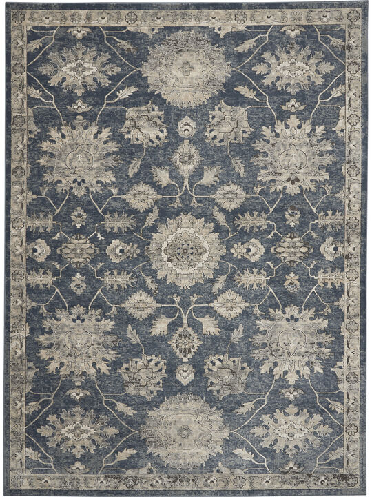 Quarry QUA06 Blue/Beige 8'10" x 11'10" Rug