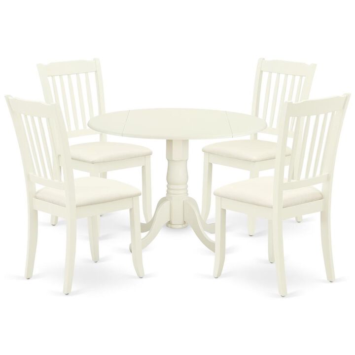 Dining Room Set Linen White