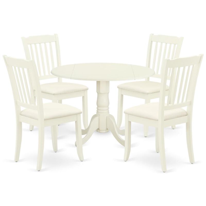 Dining Room Set Linen White