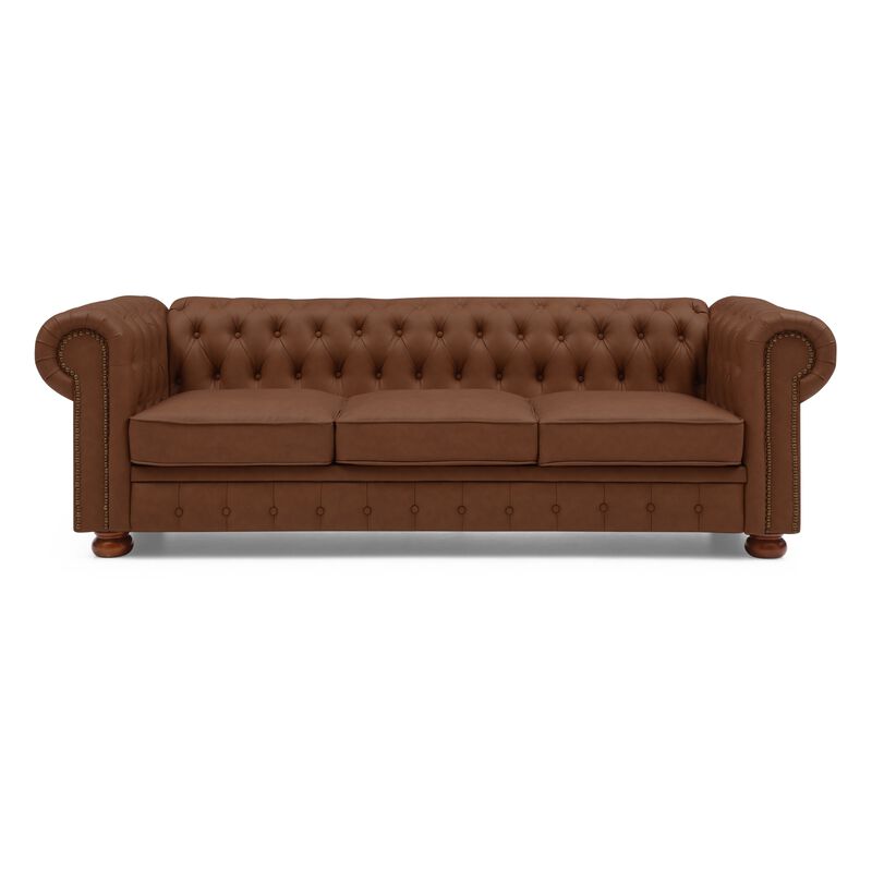 Zurpid Classic Chesterfield Sofa image number 0