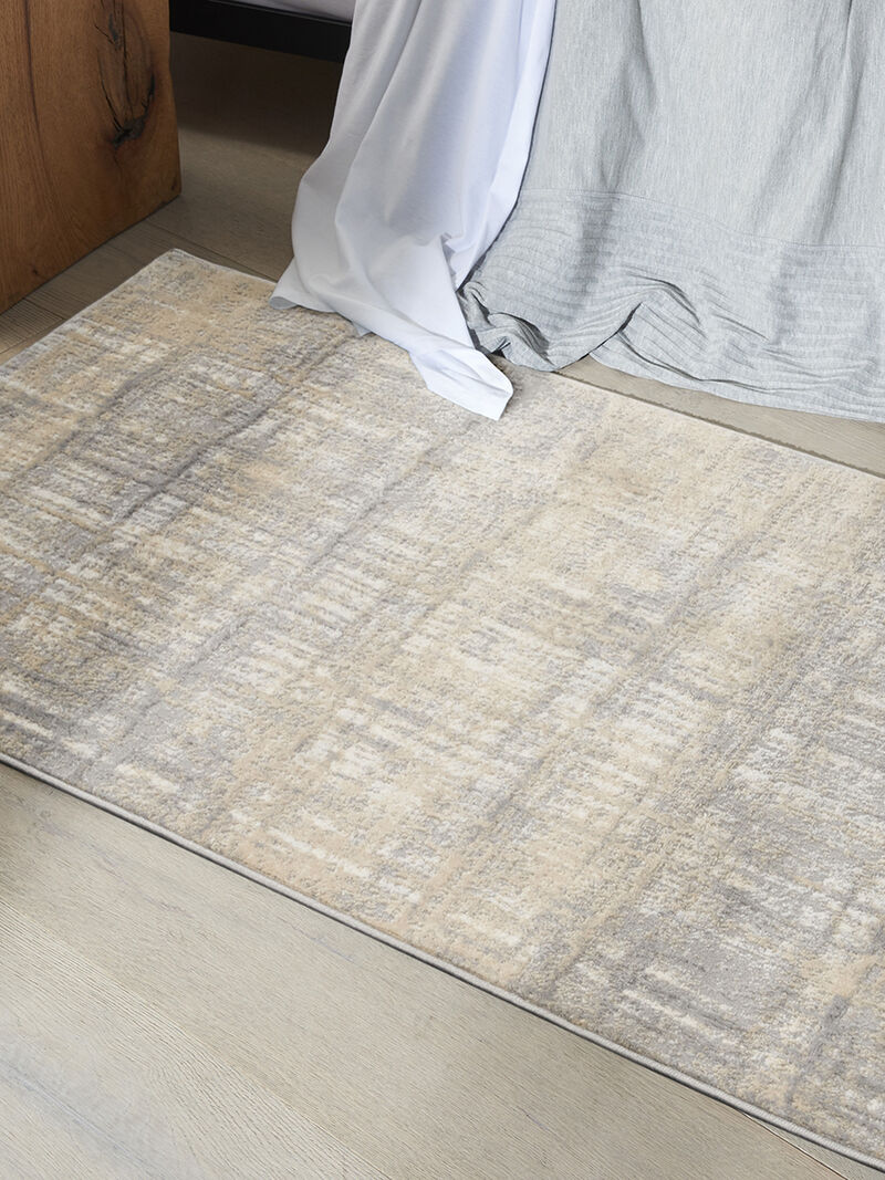 CK005 Enchanting ECH05 Gray/Ivory 3'2" x 5' Rug