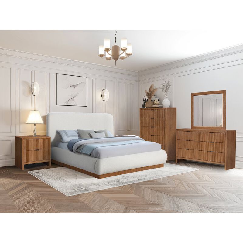 Meridian Furniture Fairfax Walnut Night Stand