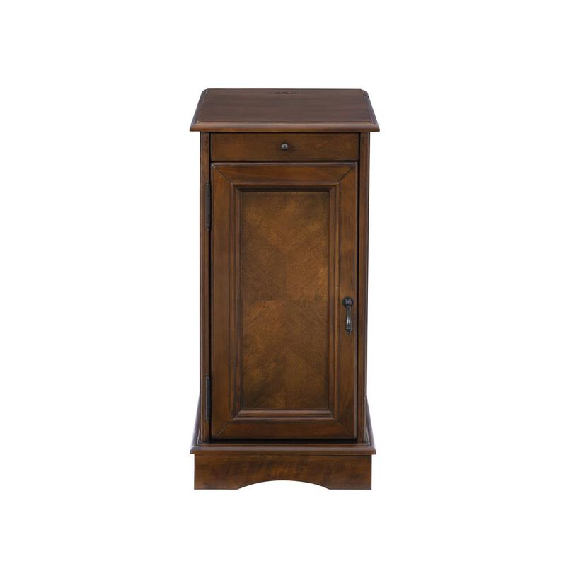 Powell Butler Hazelnut Accent Table