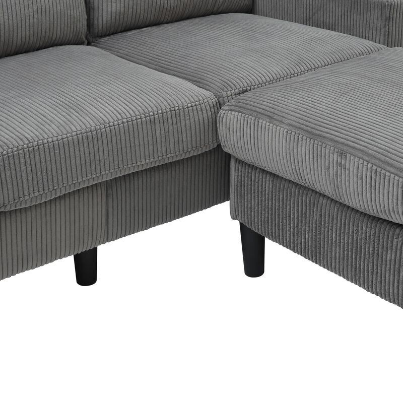 Cexdi 3‑Seat L‑Shape Sectional Sofa image number 8