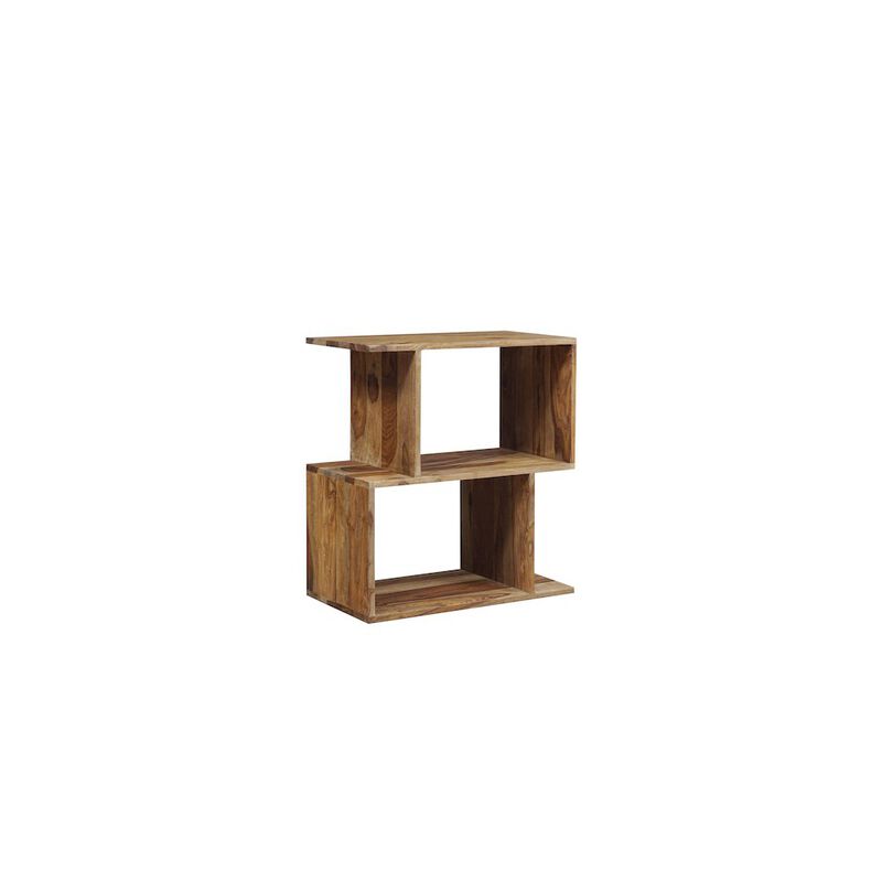 Porter Designs Urban Solid Sheesham Wood Bookcase, Natural