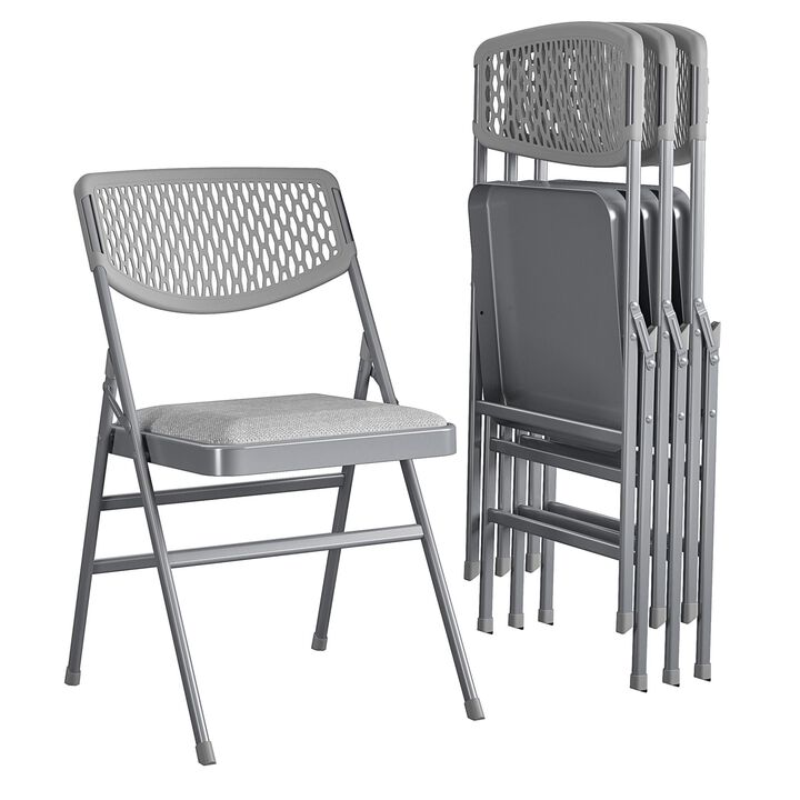 Ultra Comfort Commercial XL Premium Fabric Padded Folding Chair