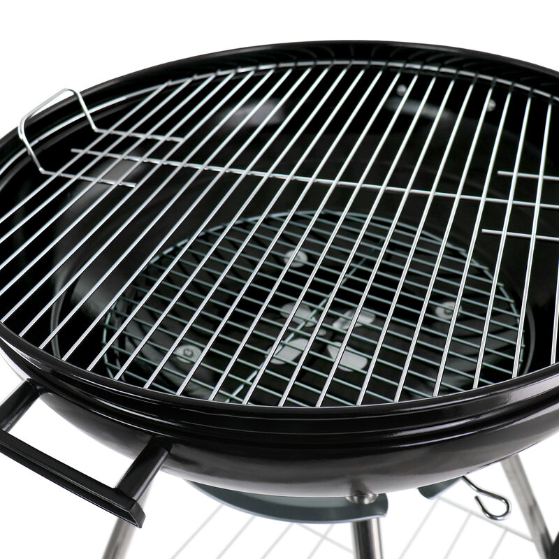 Better Chef 22 Inch Charcoal Barbecue Grill in Black