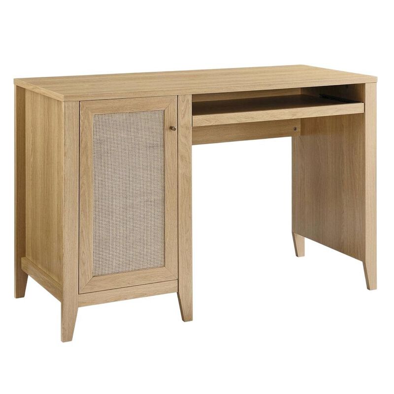 Modern 47-Inch Office Desk With Sturdy Frame And Workspace Efficiency image number 0