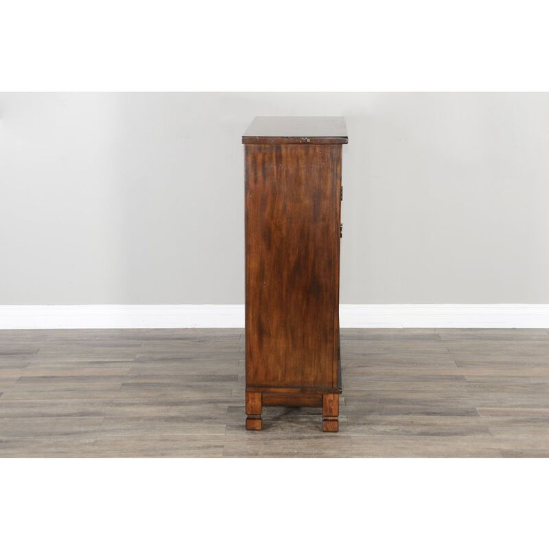 Sunny Designs Santa Fe 42" Traditional Wood Bookcase image number 6