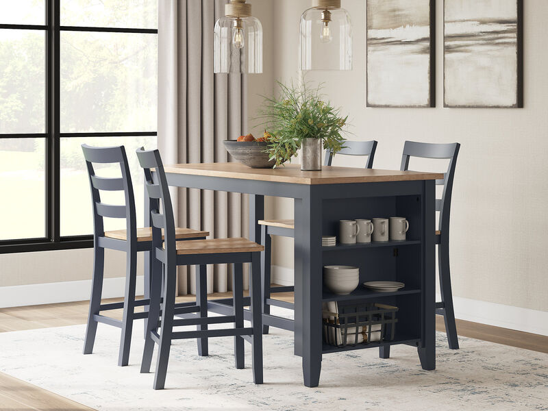 Gesthaven 5-Piece Counter Dining Set