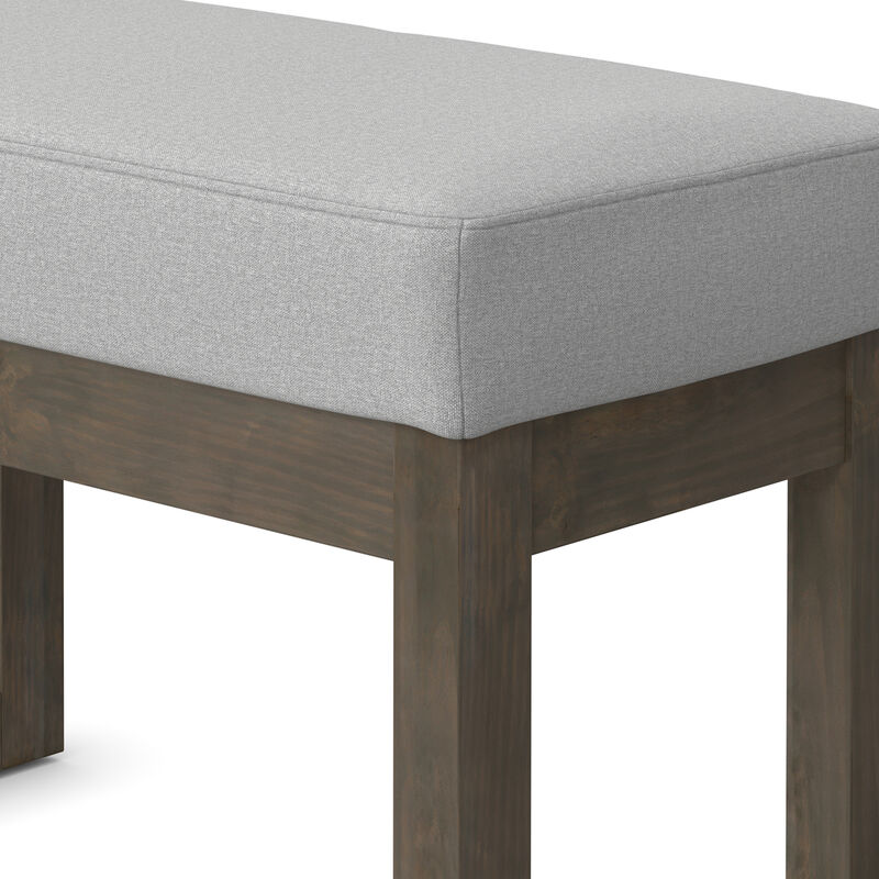Simpli Home Milltown Footstool Small Ottoman Bench image number 6