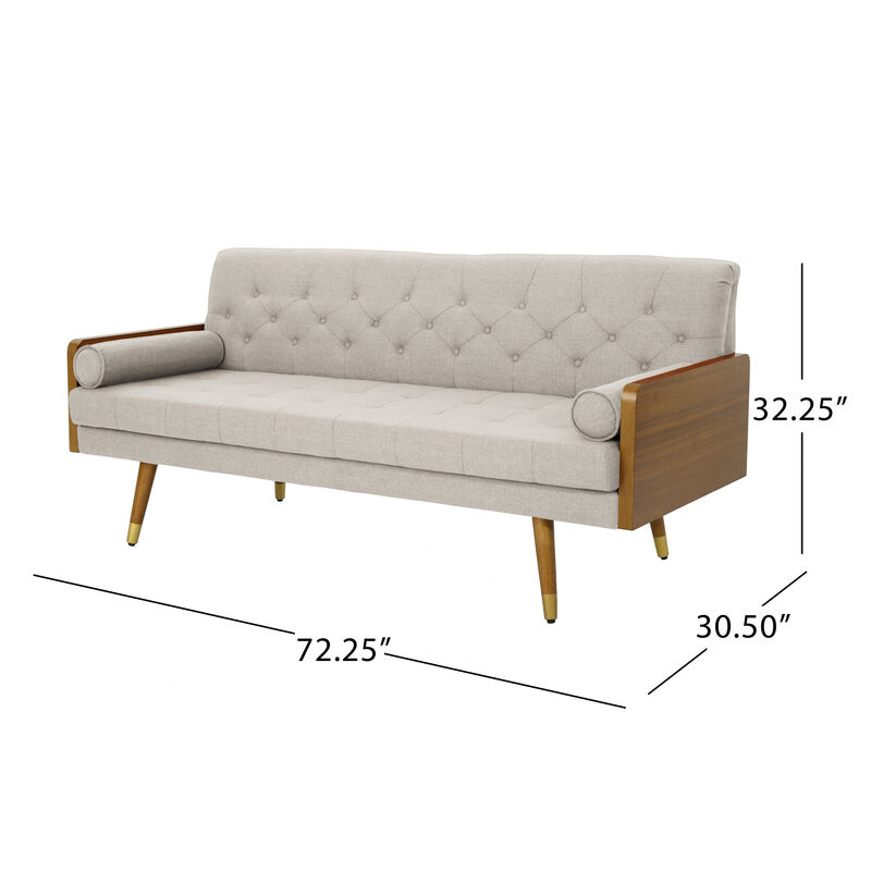 Merax  Modern Sofa with 2 Pillows