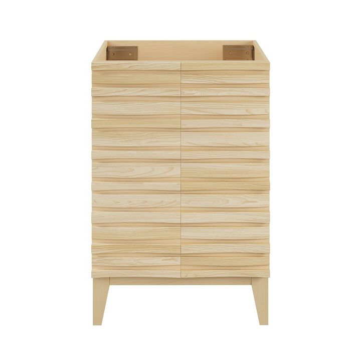 Cascade 24" Bathroom Vanity in Black Cabinet Only