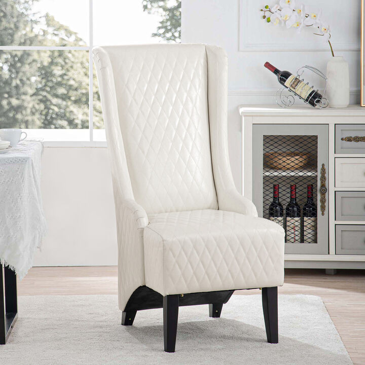 Caldik 23.03" PU Accent Chair