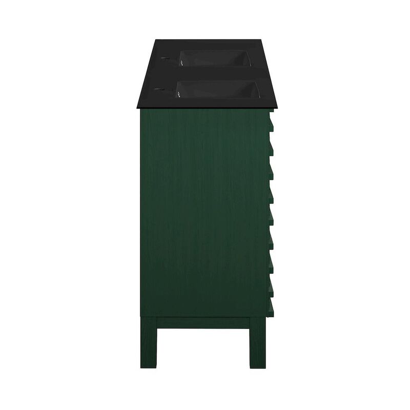 Cascade 48 in. Bathroom Vanity with 3-Hole Ceramic Sink Top image number 3