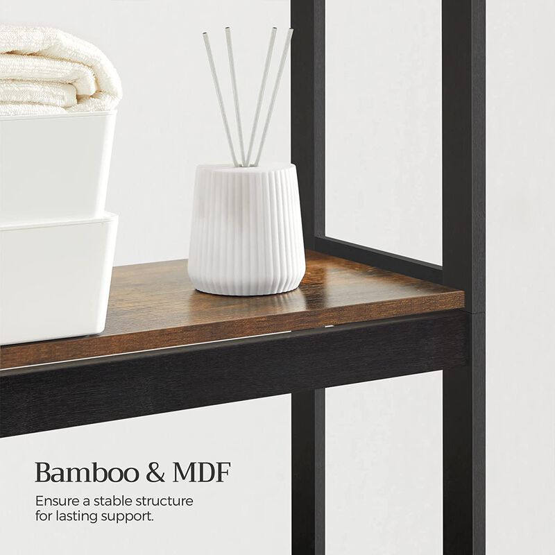 3-Tier Over-The-Toilet Storage Organizer &ndash; Space-Saving Bathroom Soluti