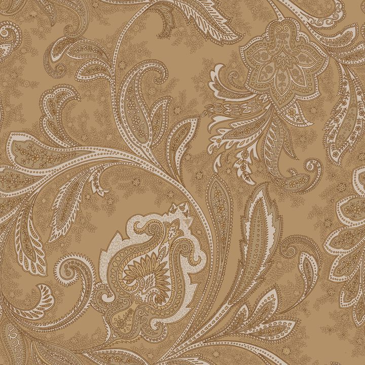 Elegance Paisley Bronze Brown Wallpaper DWP0355-06