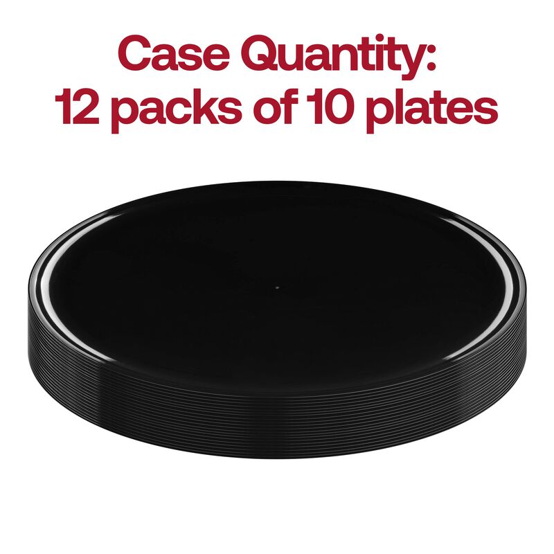6.25" Flat Round Plastic Pastry Plates (240 Plates) image number 3