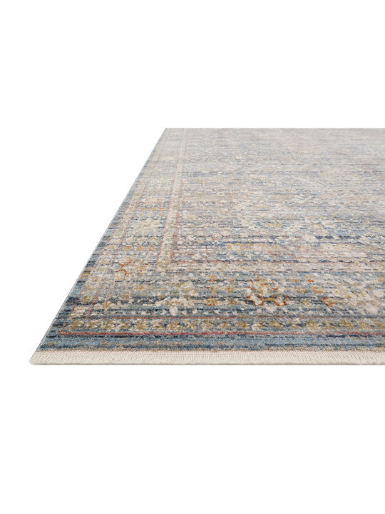 Claire CLE06 Blue/Sunset 7'10" x 10'2" Rug